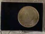 Zilver tientje ned herrijst 1945-1970 in originele houder, Postzegels en Munten, Munten | Nederland, Ophalen of Verzenden, Koningin Juliana