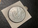 Cuba 1 peso 1934 zilver, Ophalen of Verzenden, Midden-Amerika, Zilver