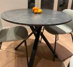 round table (tafel) + 4 chairs, Huis en Inrichting, Ophalen of Verzenden, Zo goed als nieuw, Rechthoekig, 50 tot 100 cm