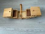Houten Naaidoos - Handig en Praktisch!, Ophalen of Verzenden, Zo goed als nieuw, Breien of Haken, Overige typen