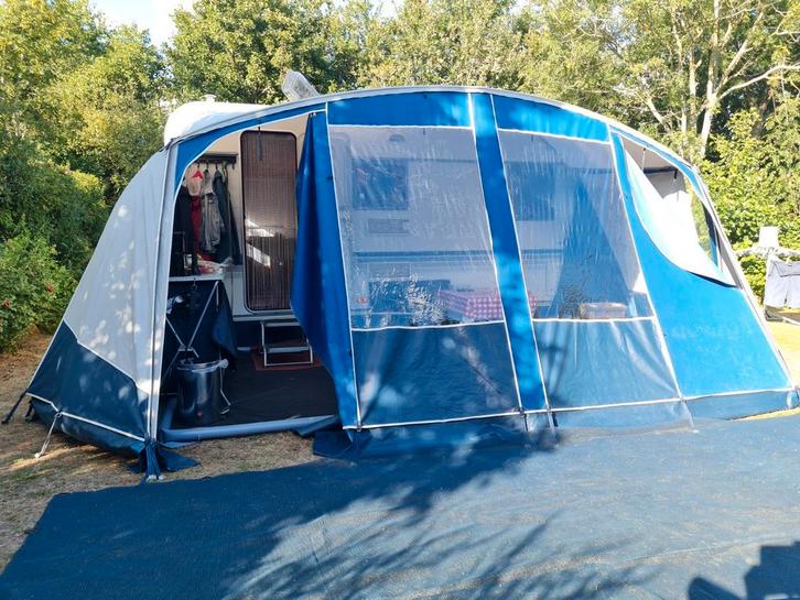 Unico verona  luifel omloopmaat 10, Caravans en Kamperen, Tenten, Gebruikt, Ophalen