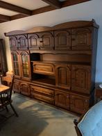 Wandkast, Huis en Inrichting, 250 tot 300 cm, Gebruikt, Met deur(en), Eikenhout