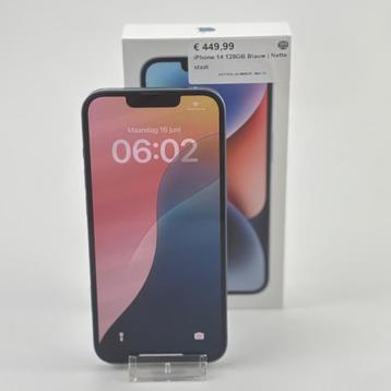 iPhone 14 128GB Blauw | Nette staat beschikbaar voor biedingen