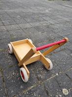 Egmont Toys houten loopwagen, Kinderen en Baby's, Speelgoed | Houten speelgoed, Gebruikt, Ophalen, Duw- of Trekspeelgoed