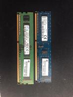 2x 4GB ram DDR3, Desktop, Ophalen of Verzenden, Zo goed als nieuw, DDR3