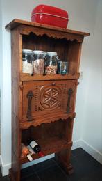 Vintage eiken (keuken) kast, Antiek en Kunst, Antiek | Meubels | Kasten, Ophalen