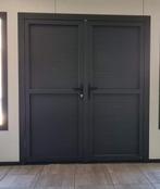 Antraciet gecoat !! Antraciet aluminium deuren incl kozijn!!, Nieuw, Ophalen of Verzenden, Buitendeur, Glas