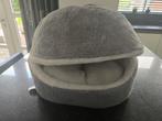Hamburger kattenmand grijs met wit, Dieren en Toebehoren, Ophalen, Pluche