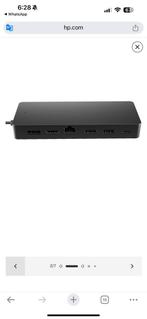 HP Universal USB-C Multiport Hub, Ophalen of Verzenden, Zo goed als nieuw, USB-hub, HP