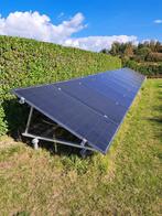 zonnepanelen op montageframe, Doe-het-zelf en Verbouw, Zonnepanelen en Toebehoren, Ophalen, Gebruikt, Paneel, 200 wattpiek of meer