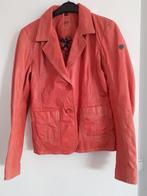 oud roze leren jasje blazer colbert maat M=38 Gipsy, Ophalen of Verzenden, Zo goed als nieuw, Jasje, Roze