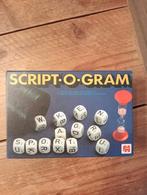 Script-o-gram letterspel scrabble, Ophalen of Verzenden, Zo goed als nieuw