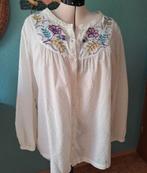 Gudrun Sjoden Blouse Tuniek Maat L, Verzenden, Zo goed als nieuw, Maat 42/44 (L), Wit