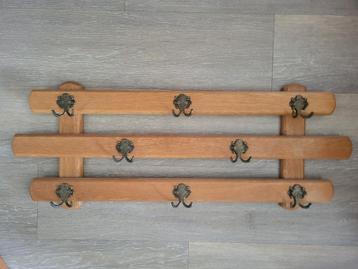 Wandkapstok vintage (8 haken) beschikbaar voor biedingen