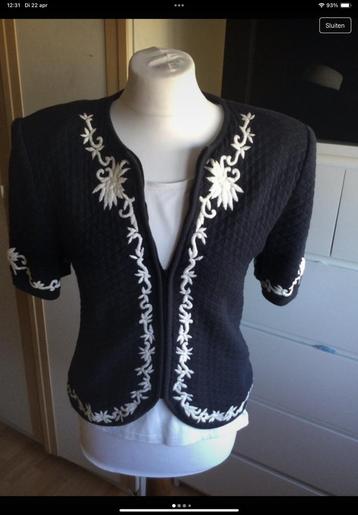Vakentino designer vest jasje d. Blauw maat M / L beschikbaar voor biedingen