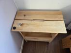 Sturdy wooden stool with storage / wooden bed stand, Ophalen, Zo goed als nieuw