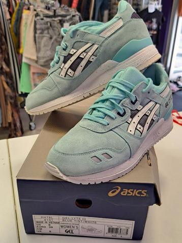 Asics Gel-Lyte III sneakers turkoois blauw in doos 39 49412 beschikbaar voor biedingen