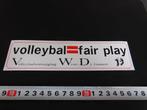 sticker Gemert Volleybalvereniging Were Di = fair play, Verzamelen, Ophalen, Zo goed als nieuw