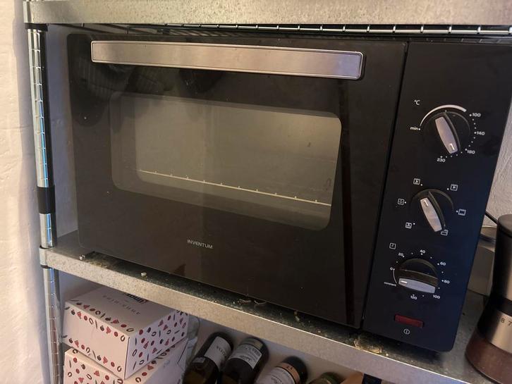 Inventum oven 1,5 jaar oud, Witgoed en Apparatuur, Ovens, Zo goed als nieuw, Vrijstaand, Oven met grill, 45 tot 60 cm, 45 tot 60 cm