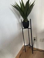 Metalen plantenrek zwart, Ophalen of Verzenden, Zo goed als nieuw