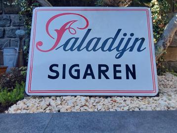 Emaille Reclamebord Bord Paladijn Sigaren beschikbaar voor biedingen