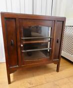 Amsterdamse School / Art Deco kastje - glazen zijwanden, Ophalen