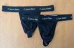 Calvin Klein 2-pack String man, Verzenden, Zwart, Slip