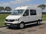 M.A.N. TGE 3.180 l3h3 dubbel cabine!, Auto's, Bestelauto's, Gebruikt, Euro 6, Wit, 177 pk