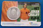 Het Johan Cruijff Vijfje verzilverd in coincard, Postzegels en Munten, Munten | Nederland, Verzenden, Koning Willem I, Euro's