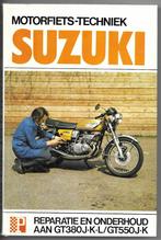 Suzuki GT380 J.K.L.M + GT550 J.K.L.M werkplaatsboek (5234z), Motoren, Suzuki
