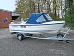 Quicksilver 500 met 60 PK Mercury en Kalf Trailer, Watersport en Boten, Vis- en Consoleboten, Ophalen