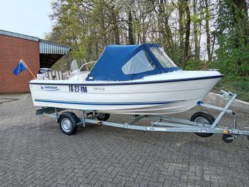 Quicksilver 500 met 60 PK Mercury en Kalf Trailer beschikbaar voor biedingen