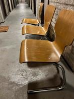 Vier vintage stoelen te koop, Ophalen, Gebruikt, Vier