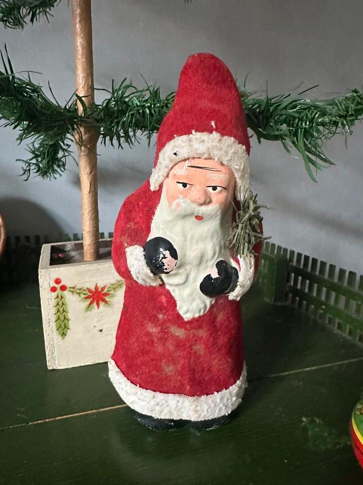 Oude kerstman candy container, Diversen, Kerst, Zo goed als nieuw, Ophalen of Verzenden