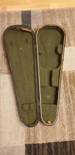 Antieke houten viool koffer (geschikt voor 4/4 viool)., Muziek en Instrumenten, Behuizingen en Koffers, Ophalen of Verzenden, Gebruikt