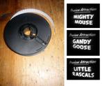 8mm film 3x Trailer cq Preview - silent zw/w 15mtr - mooi --, Verzenden, 8mm film