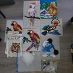 Ministeck Collectie - Dieren en Smurf, Ophalen of Verzenden, Gebruikt