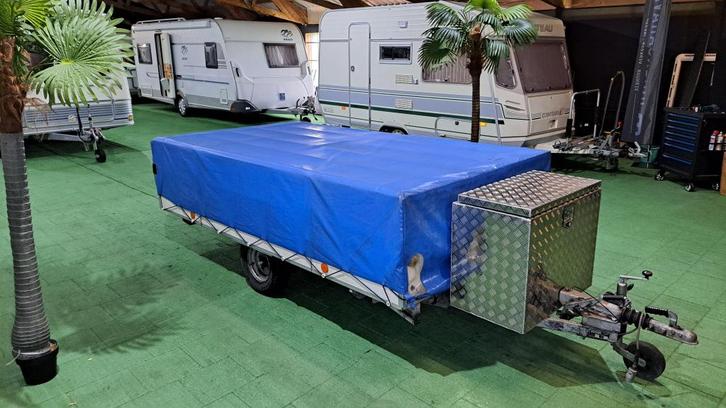 Rapido Comfort Export-matic/zeer netjes/5 persoons, Caravans en Kamperen, Caravans, Bedrijf, tot en met 5, Overige, Rapido, 2 aparte bedden