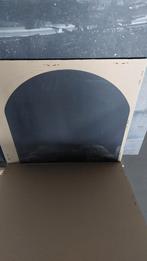 Stalen zwarte vloerplaat voor bijv. Houtkachel, Ophalen, Vrijstaande haard, Houthaard