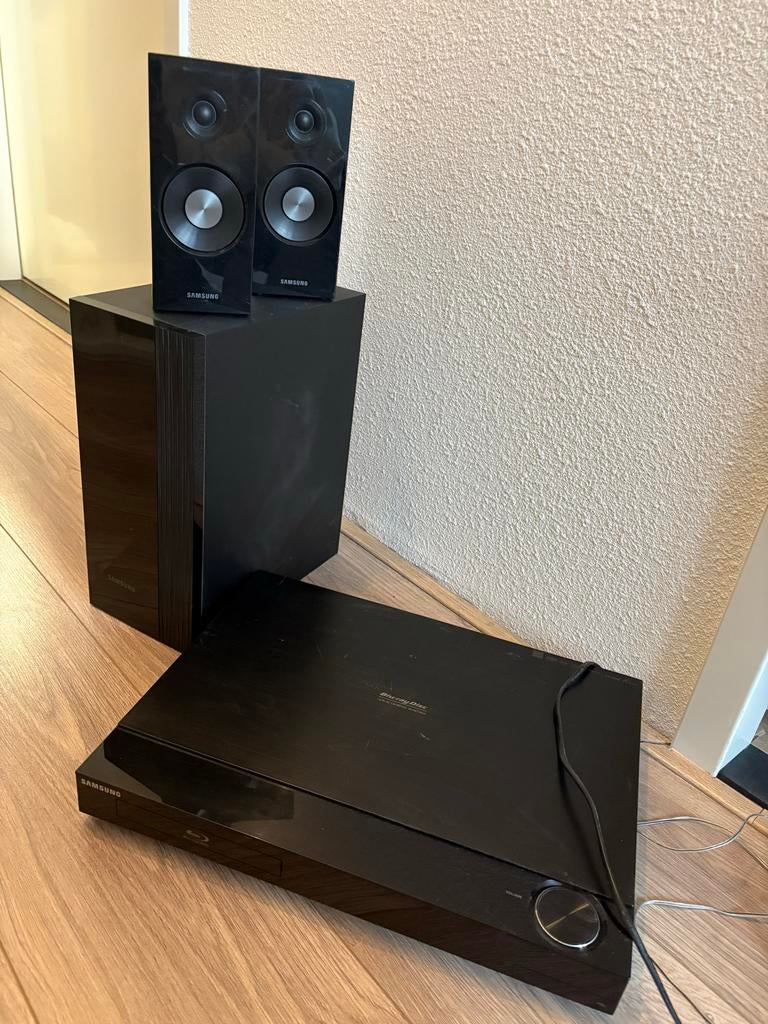 Samsung Blu-ray Speler met 2.1 Luidsprekersysteem, Ophalen, Gebruikt, 2.1-systeem, Blu-ray-speler