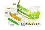 Ford Fiesta VII (3/17-1/22) voorbumper (bij Park Assist) (te, Auto-onderdelen, -, -, Nieuw, Ford