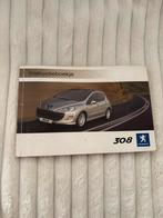 Instructie Boekje 2007 Peugeot 308, Ophalen of Verzenden