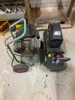 Compressor contimac  hitachi. 2 cilinder, Doe-het-zelf en Verbouw, Compressors, 100 liter of meer, Ophalen of Verzenden, Zo goed als nieuw