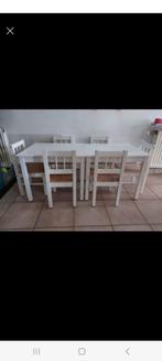 2 tafels 6 stoelen, Kinderen en Baby's, Overige Kinderen en Baby's, Zo goed als nieuw, Ophalen