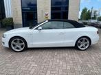 Audi A5 Cabriolet 2.0 TFSI quattro Pro Line S-NAV-PDC-Leer, Euro 5, Gebruikt, Zwart, 4 cilinders