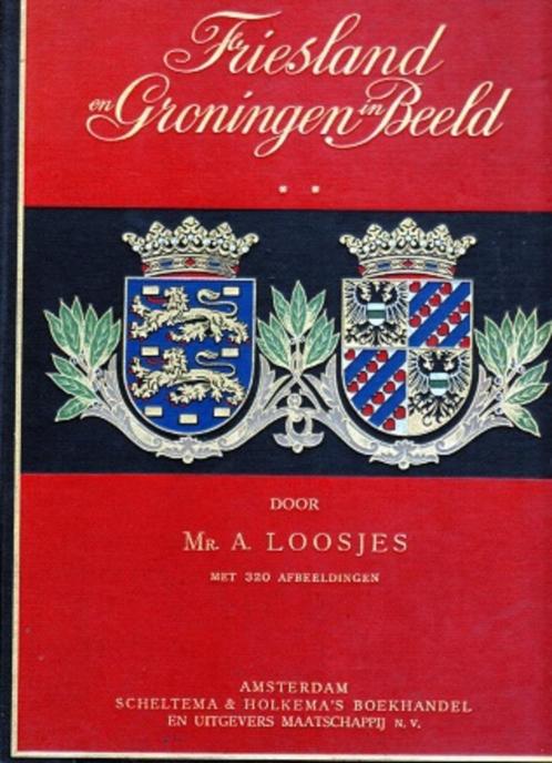friesland en groningen in beeld mr. a. loosjes 1930, Boeken, Geschiedenis | Stad en Regio, Gelezen, 20e eeuw of later, Verzenden