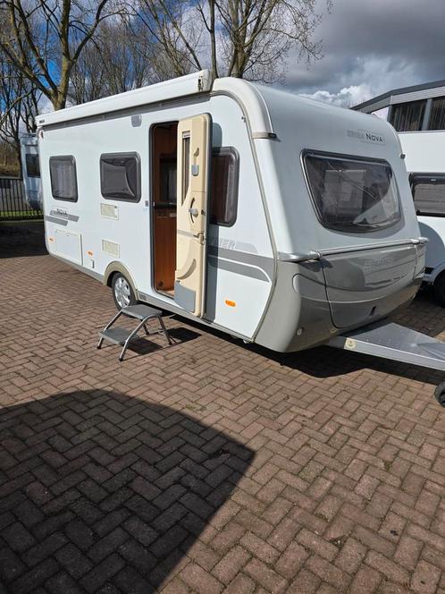 Eriba nova 480 gl enkele bedden ronzit luifel bouwjaar 2007!, Caravans en Kamperen, Caravans, Particulier, tot en met 4, 750 - 1000 kg