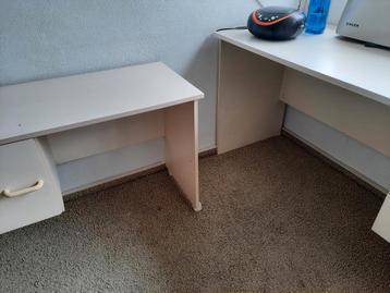 Gratis op te halen Wit bureau ( 2 delig ) 