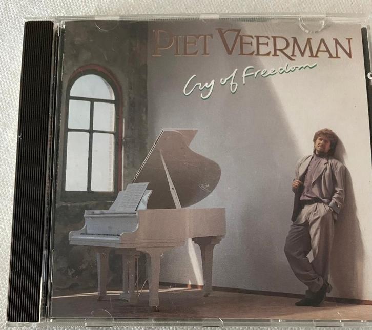 CD Piet Veerman Cry of Freedom, Cd's en Dvd's, Cd's | Pop, Zo goed als nieuw, 1980 tot 2000, Boxset, Ophalen of Verzenden