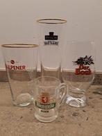 4 verschillende bierglazen (f), Verzamelen, Biermerken, Ophalen of Verzenden, Zo goed als nieuw, Glas of Glazen, Overige merken